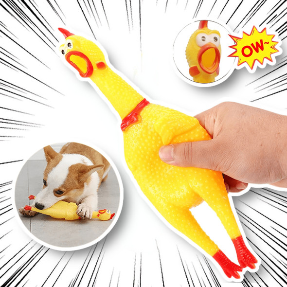 Funny Screaming Chicken Pet Dog Chew Toys Squeeze Sound Molar Chew Toys for Small Medium Large Dogs Chicken Pet Dog Toy Puppy Funny Screaming Chicken Pet Dog Chew Toys Squeeze Sound Molar Chew Toys for Small Medium Large Dogs Chicken Pet Dog Toy Puppy