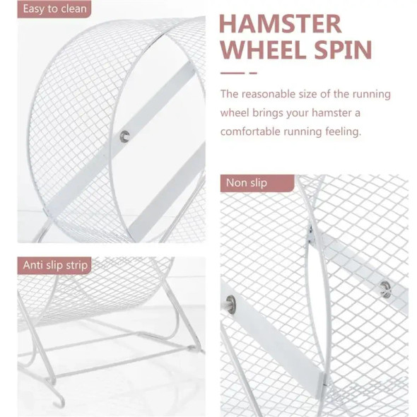 Wheel Pet Accessories Shop Running 15 Iron Hamster Chinchilla Exercise Treadmill Home Gift Plaything Toy for