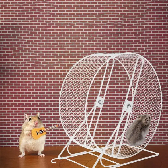 Home Accessories Gift 15 Shop Wheel Hamster Plaything Iron for Toy Exercise Running Pet Chinchilla Treadmill