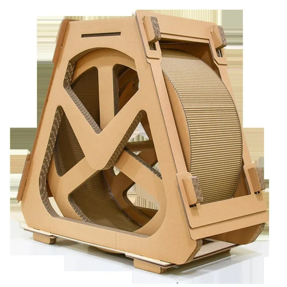 Pet Cat Scratching Board Breathable Pet Special Treadmill Roller Exercise Running Wheel Weight Loss Cat Claw Plate