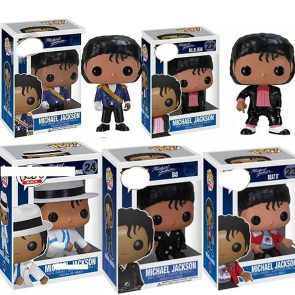 Michael Jackson Action Figure Spacewalk Styling Cute Vinyl Toy Doll Christmas Birthday Gift 10CM
