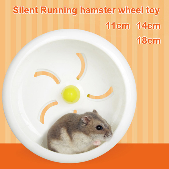 Hamster Wheel Silent Spinner Pets Running Sports Exercise Chinchilla Wheel Pet Accessories for Hamsters Gerbils Exercise Wheels