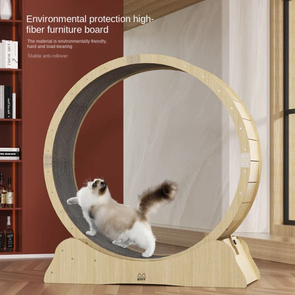 Pet Cat Running Wheel Pet Treadmill Exercise Lose Weight Walking Fitness Toy Silent Dog Cat Toys Interactive Cat Climbing Frame