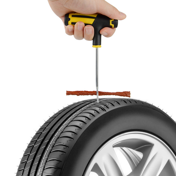 Car Tire Repair Tool Auto Bike Tubeless Tire Tyre Puncture Tire Repair Kit Plug Garage Car Accessories