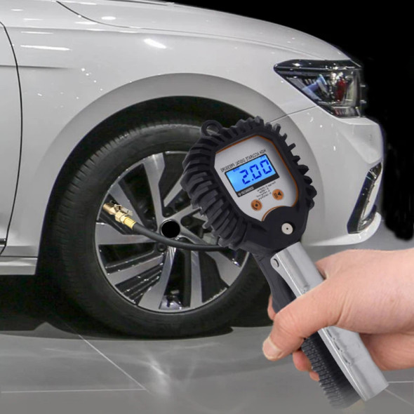 0-200Psi Car Tire Air Pressure Gauge Digital Tire Pressure Detection Tool Car Tires Repair Auxiliary Tools