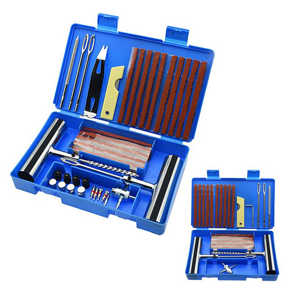 Tubeless Bike Tire Repair Kit Flat Fast Tackle Set Plug Tool Punctures And Plug Flats Effective Sturdy Heavy Duty Repair Tire