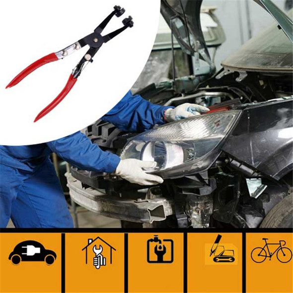 Hose Clamp Pliers Car Water Pipe Removal Tool For Fuel Coolant Hose Pipe Clips Thicker Handle Enhance Strength Comfort