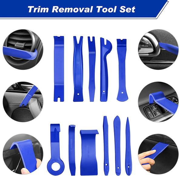 Car Trim Removal Tool Pry Kit Car Panel Tool Stereo Removal Tool Kit Auto Hand-held Disassembly Tools