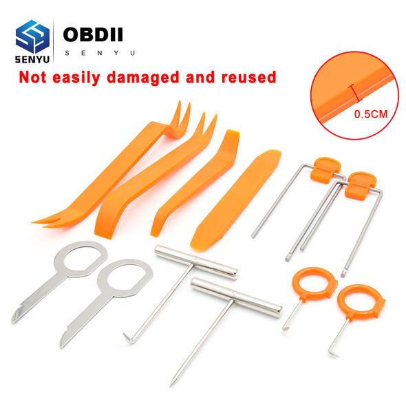 High Quality 12pcs Auto Dismantle Tools Kit Car Radio Door Clip Panel Trim Dash Audio Removal Installer Pry Kit Refit Set High Quality 12pcs Auto Dismantle Tools Kit Car Radio Door Clip Panel Trim Dash Audio Removal Installer Pry Kit Refit Set