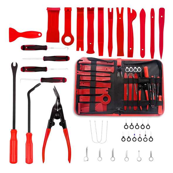 38Pcs Hand Tool Set Pry Disassembly Tool Interior Door Clip Panel Trim Dashboard Removal Tool Kit Auto Car Repair Tool