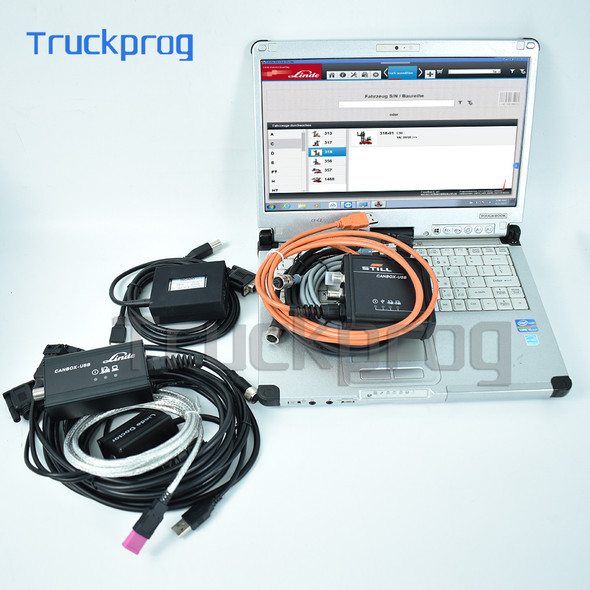 forklift truck For Still canbox STEDS Judit Jungheinrich Incado Box Linde canbox doctor diagnostic tool+CF C2 LAPTOP