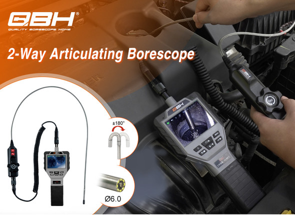 Manufacturing Endoscope US05-MU60 Engine Check Diagnostic Car Tools Industrial Borescope 2-way Articulating Inspection Device