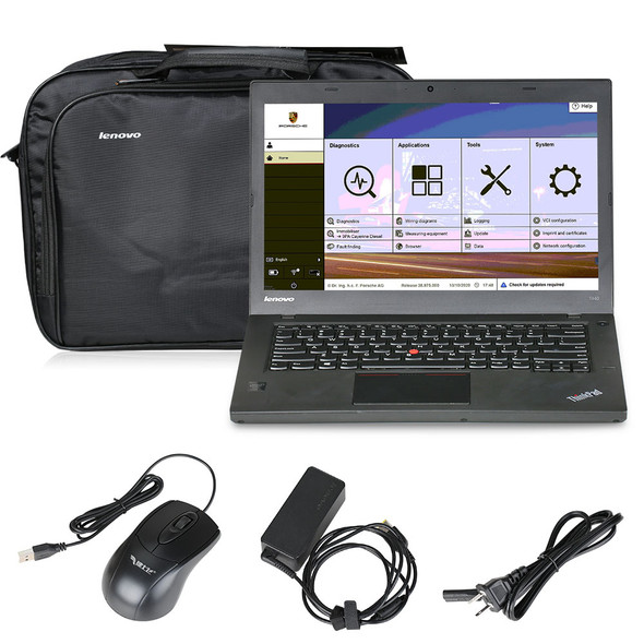 EUCLEIA TABSCAN T6 PROS CAN FD and DOIP all-in-one inspection Auto Diagnostic Programming Tool With 2TB Original Factory Softwar
