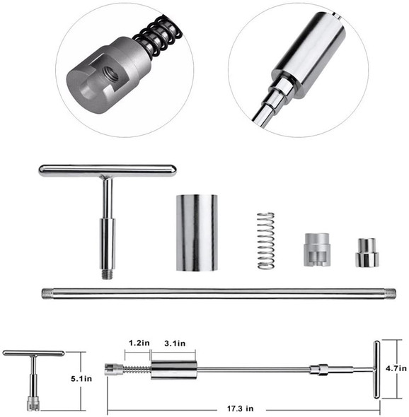 Car Dent Repair Kit Car Body Paintless Dent Puller Suction Cup Tools for Automotive Workshop Car Accsesories Complete Tool Kit