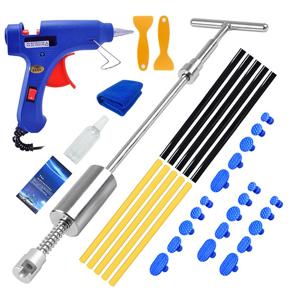 New Car Accessories Auto Dent Repair Kit Professional Mechanical Workshop Tools For Car Body Sheet Metal Puller Hail Pit