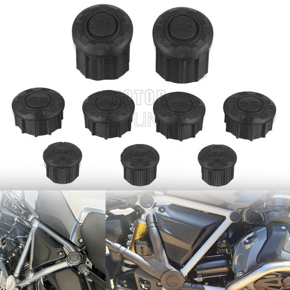For BMW R1250GS LC R1250GS R 1200 1250 GS Adventure adv 2022 2023 Frame Hole Cover Caps Plug Decorative Frame Cap Set Motorcycle