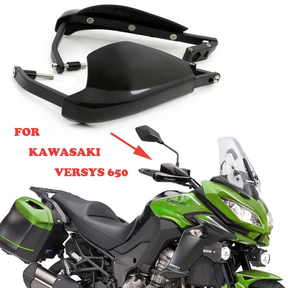 FOR KAWASAKI VERSYS650 KLE650 Motorcycle Accessories Parts Handlebar Guard Handle Guards Handguard Hand windshield 2015-2022 FOR KAWASAKI VERSYS650 KLE650 Motorcycle Accessories Parts Handlebar Guard Handle Guards Handguard Hand windshield 2015-2022