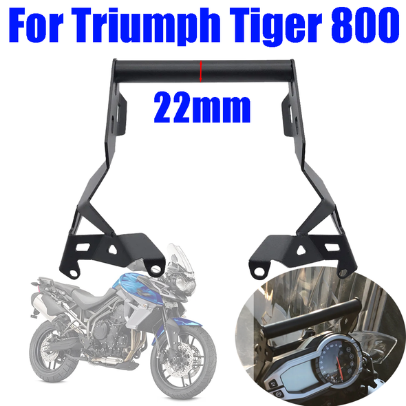 Motorcycle Smartphone Holder Stand Support GPS Navigaton Bracket For Triumph Tiger 800 XC XR XCX XCA XRX 800XC 800XR Accessories