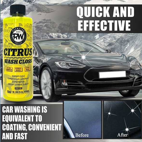 Car Wash LiquidWater For Auto Detailing Care Protection Products Plastic Wax Rubber High Concentration Super Foam Deep Cleaning