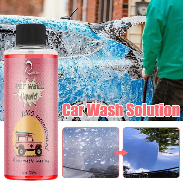 Car Wash Liquid High Concentration Super Foam Deep Cleaning Water For Auto Detailing Care Car Wash Solution Protection Products