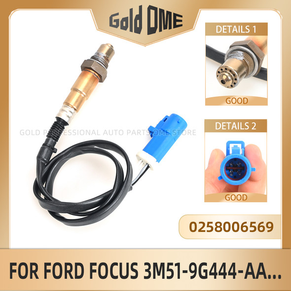 Oxygen Sensor Wideband O2 Sensors Car Air Lambda Probe For Ford Focus 2 3 C-max 0258006569 3M51-9G444-AA 1346367 volvo 30650780