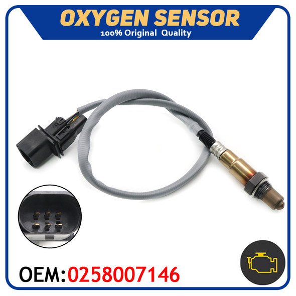 0258007146 Lambda O2 Oxygen Sensor AIR FUEL RATIO SENSOR For BMW 120i 320i 320si 745 i,Li Rolls-Royce Phantom 2001-2016