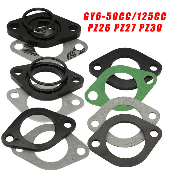 Gasket For GY6 PZ26 PZ27 PZ30 Carb Carburetor 50cc 125cc 140cc 150cc 160cc Engine Pitster Pro SSR Pit Dirt Bike Motocross