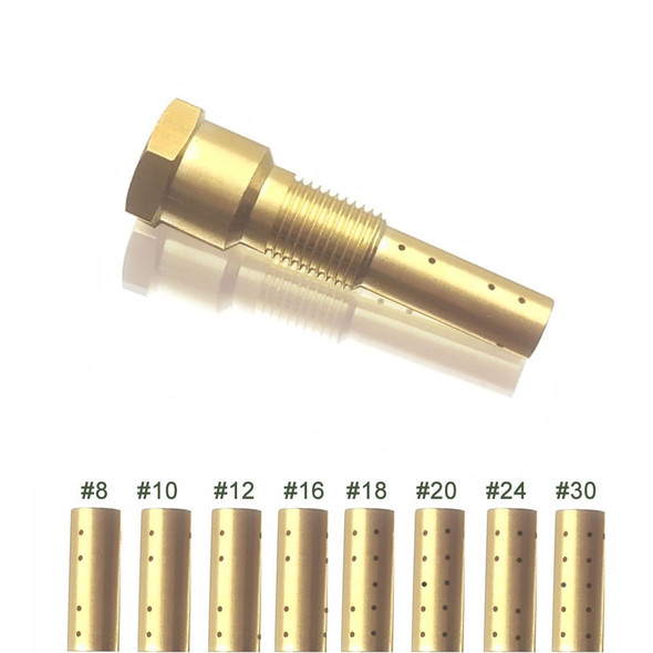 8/10/12/16/18/20/24/30 Holes Carburetor Main Nozzle for Keihin OKO KOSO PE PWK FCR Carb 8/10/12/16/18/20/24/30 Holes Carburetor Main Nozzle for Keihin OKO KOSO PE PWK FCR Carb