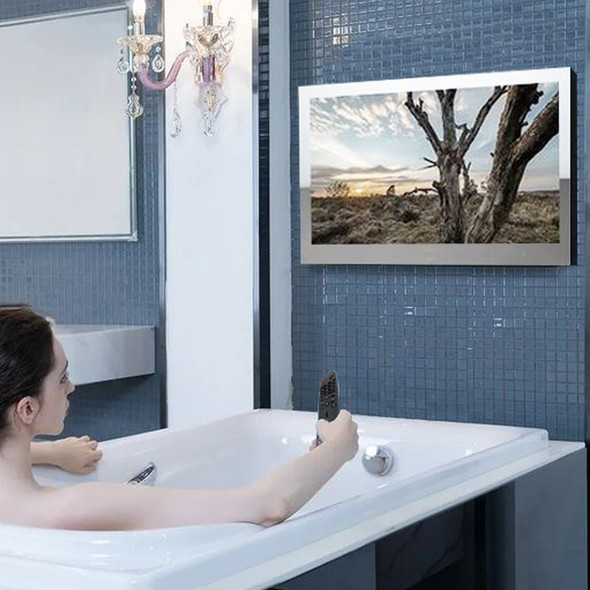 Soulaca 32 Inch Mirror TV for Bathroom webOS Dolby FHD Smart TV with Soulaca 32 Inch Mirror TV for Bathroom webOS Dolby FHD Smart TV with