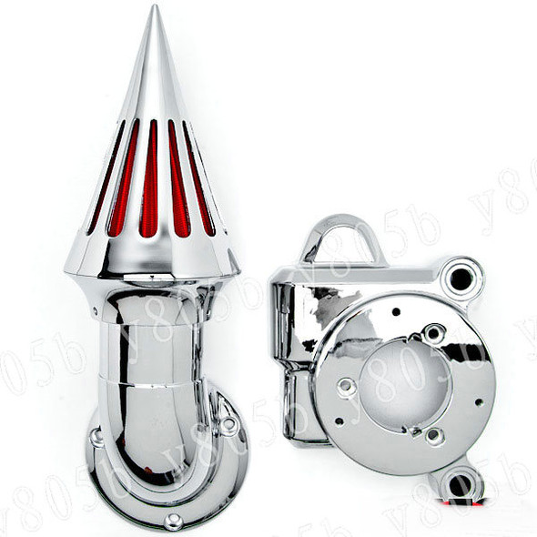 Chrome Motorcycle Spike Intake Air Cleaner Kits For Fit Street Glide FLHX 2014-2015