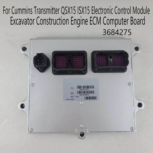 Excavator Construction Engine Component For Cummins Transmitter QSX15 ISX15 Electronic Control Module ECM Computer Board 3684275