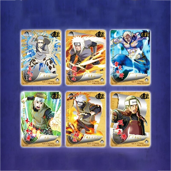 NEW 10/50Pcs Narutoes Anime Cards Naruto box Game hobby Collection tcg Card Figures Sasuke Ninja Kakashi for Children gifts Toys