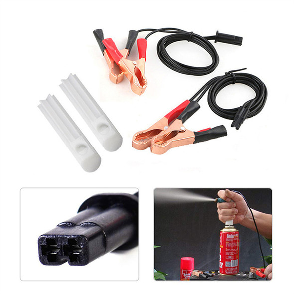 Auto Car Fuel Cleaning Injector Flush Cleaner Wash Adapter Cleaning Tool Set Nozzle Cleaning Tool Set Car Wash Tool