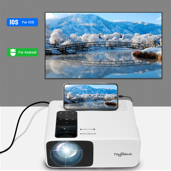 ThundeaL TD93Pro Projector Full HD 1080P Portable 2K 4K Video WiFi ThundeaL TD93Pro Projector Full HD 1080P Portable 2K 4K Video WiFi