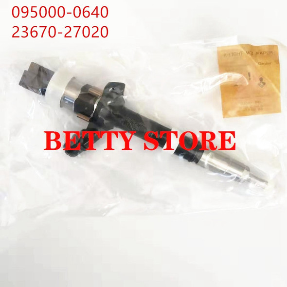 Original Common rail injector 095000-0640, 095000-0641, 9709500-064 for 23670-27020, 23670-29025