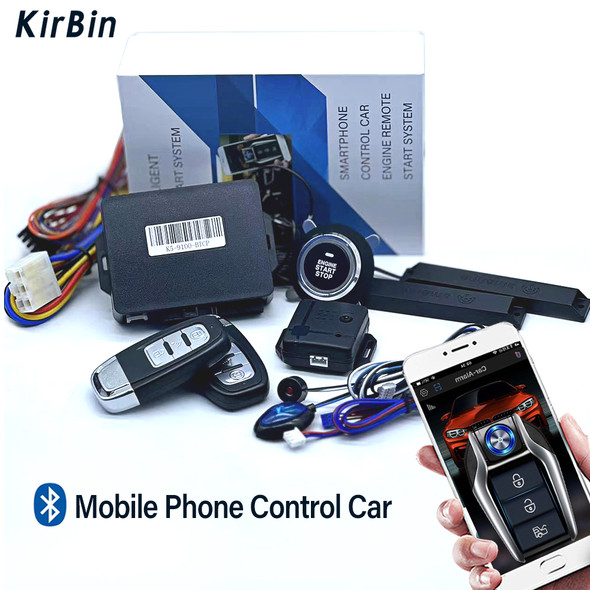 Car Intelligent Security Protection Universal Auto Start Stop System Remote Control Engine Ignition Kit Keyless Entry Autostart