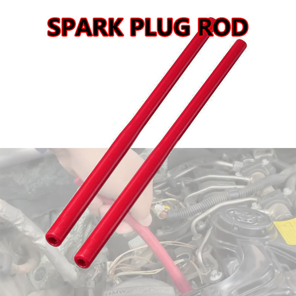 Car Spark Plug Socket Reusable Rubber Tube Portable Easy Installation Removal Tool Universal For Auto and Motorcycles Red Car Spark Plug Socket Reusable Rubber Tube Portable Easy Installation Removal Tool Universal For Auto and Motorcycles Red