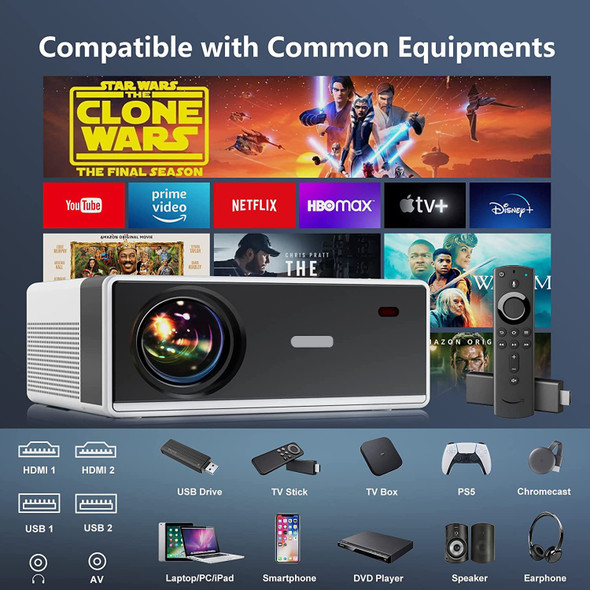 Smart Electronics Projectors | Projectors Home Smart Phone |