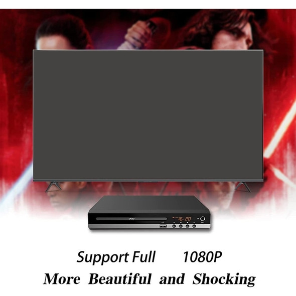 DVD Player for TV with HDMI compatible AV output, Home SVCD Player All