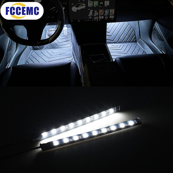 Neon 18 LED Car Interior Ambient Foot Light With USB Decoration Backlight Lighting 5V Universal Auto Atmosphere Decorative Lamp