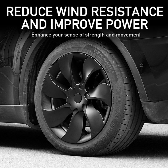 For Tesla Model Y Accessories 19 Inch Hub Cap Performance Replacement Wheel Covers Car Replacement Retrofit Parts