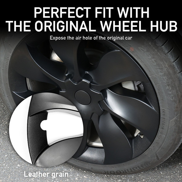 Automobile Hubcaps For Tesla Model Y 19 Inch 4Pcs/1Pcs Wheel Cover Car Replacement Retrofit Parts Full Cover Accessories