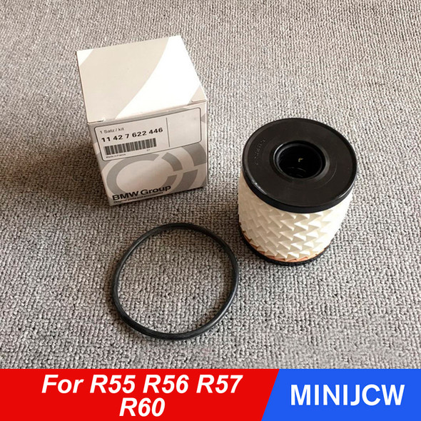 Car Oil Filter Automobile Engine Filter Element For BMW MINI Cooper S One D JCW R55 R56 R57 R60 OE#:11427622446 Auto Accessories