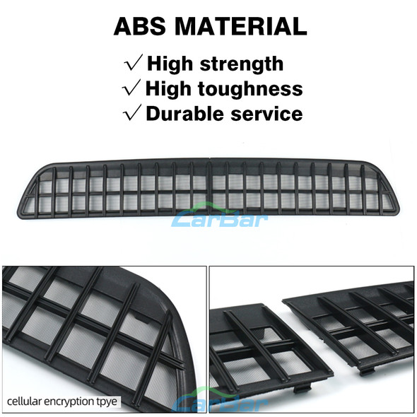 Carbar Air Condition Air Inlet Protection For Tesla Model Y 2021 Car Inlet Mesh Insect-proof Net Protection Automobiles Filters