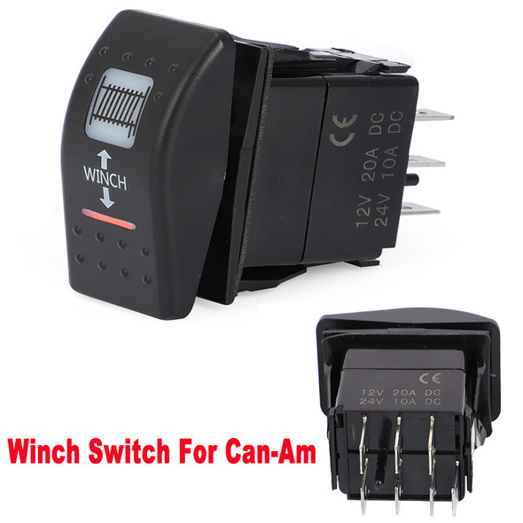 Winch Switch Amber Orange Light For Can Am Maverick X3 Commander Defender CB UTV ATV Accessories Winch Switch Amber Orange Light For Can Am Maverick X3 Commander Defender CB UTV ATV Accessories