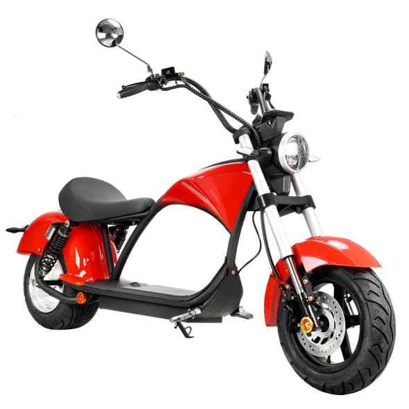 Citycoco 2000W EEC COC approved Electric Scooter 2 Wheels Electric Motorcycle with 60v 20ah battery*7