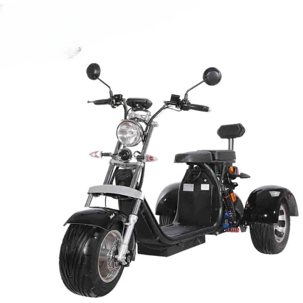 TOODI EU Warehouse Electric Motorcycle scooter 1200W citycoco/three fat wheel electric tricycle motorcycles