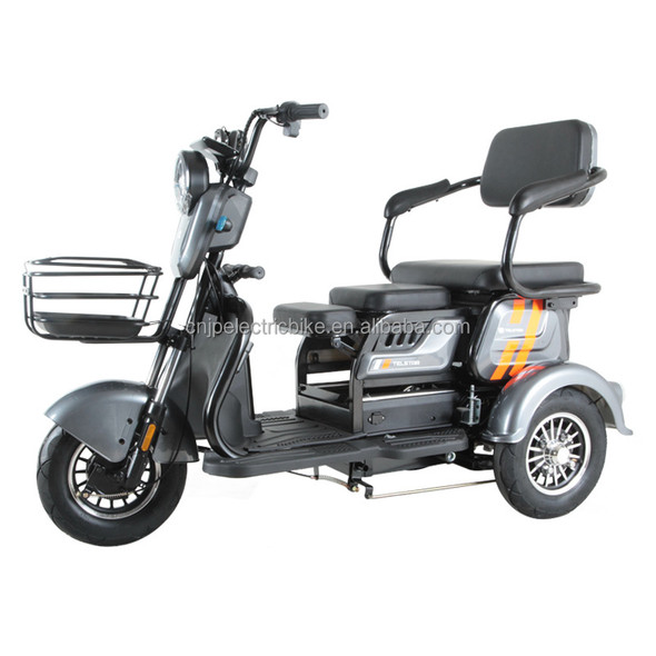 Hot sell 3 three wheel disability with pedals for adults/elderly electric tricycle motorcycle