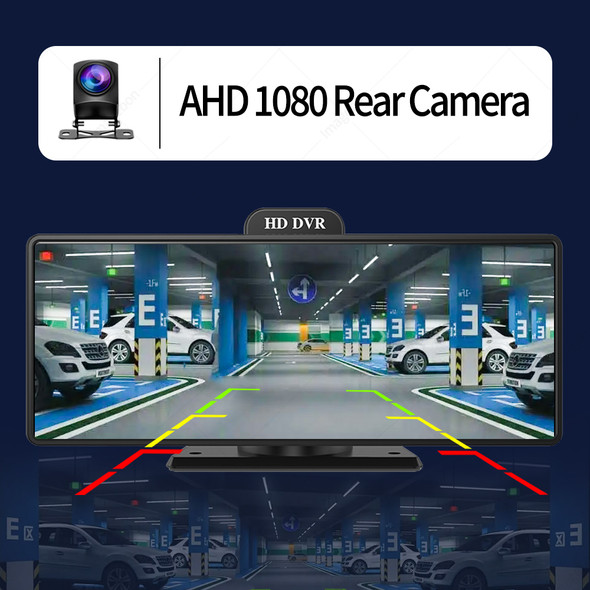 10Meter AHD 1080P Rear Camera 4 Pin Back Cam for Car DVR Carplay Android Auto Dash Cam extension Cable