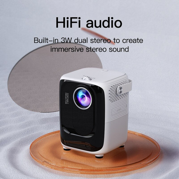 TFlag Mini Projector A003 Full HD 1080P Support 4K 300ANSI WiFi BT5.0